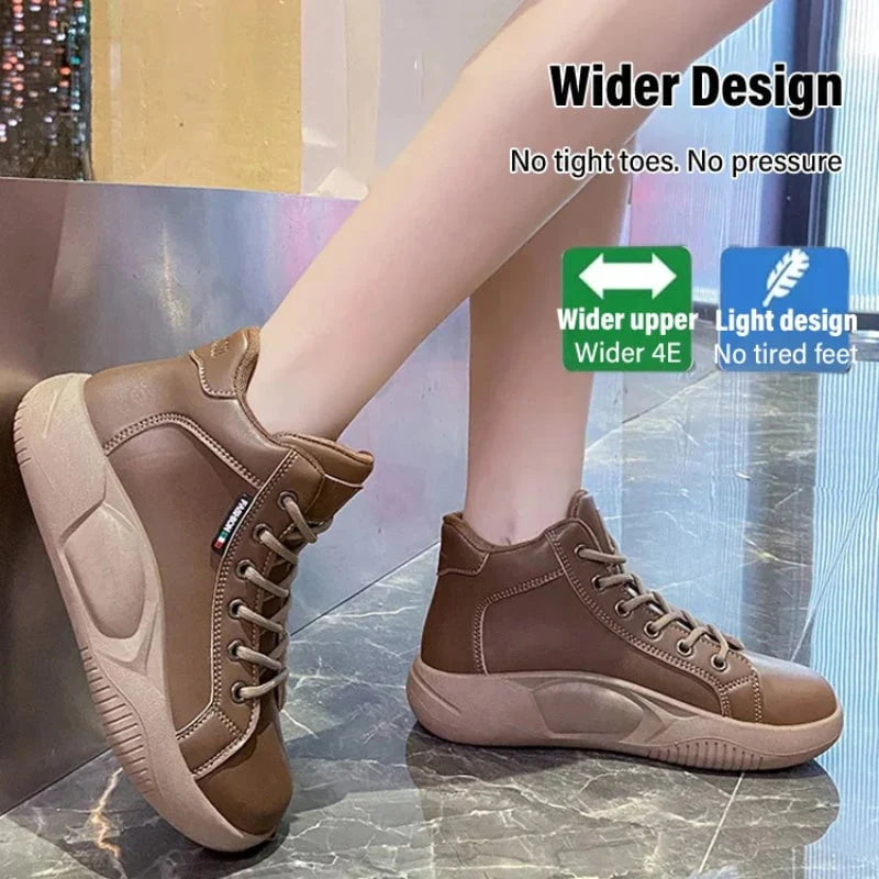 🔥💝BOTAS PARA DAMA RETRO FASSION💝 PISA SUAVE💝womens leather casual and retro shoes